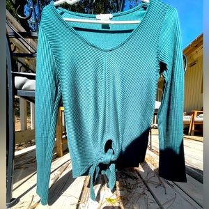 Long Sleeve Crop Top
